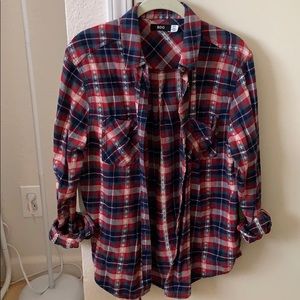 UO Plaid Flannel Button Down